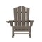 Flash Furniture Brown Adirondack Rocking Chair with Cupholder LE-HMP-1044-31-BR-GG - alternate 8